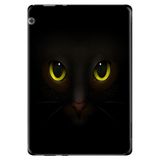 Huawei MediaPad T3 9.6" ile Uyumlu Desenli Silikon Tablet Kılıfı, Karakedi, UV Baskılı avonm-v-cvr460042
