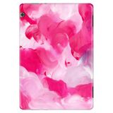 Huawei MediaPad T3 9.6" ile Uyumlu Desenli Silikon Tablet Kılıfı, UV Baskılı, Pembe avonm-v-cvr460094