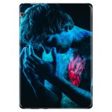 Huawei MediaPad T5 10.1" ile Uyumlu Desenli Silikon Tablet Kılıfı, Aşk Acısı, UV Baskılı avonm-v-cvr460164
