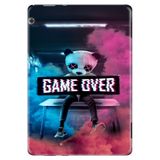 Huawei MediaPad T5 10.1" ile Uyumlu Desenli Silikon Tablet Kılıfı, Game Over, Çok Renkli avonm-v-cvr460206
