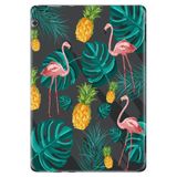 Huawei MediaPad T5 10.1" ile Uyumlu Desenli Silikon Tablet Kılıfı, Pink Flamingo avonm-v-cvr460294