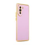 Huawei Nova 10 Pro Kılıf Parlak Kenarlı Altın Işlemeli Kamera Korumalı Kapak Bark