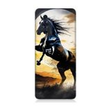 Huawei Nova 10 Pro Uyumlu Şaha Kalkmış At Desenli Silikon Kılıf