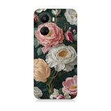 Huawei Nova 10 Se Uyumlu Çiçek Deseni Desenli Silikon Kılıf