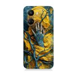 Huawei Nova 10 Se Uyumlu Sarı Yağmurluk Desenli Silikon Kılıf