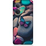 Huawei Nova 9 Se Uyumlu Renkli Taş Desenli Silikon Kılıf