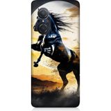 Huawei Nova 9 Se Uyumlu Şaha Kalkmış At Desenli Silikon Kılıf