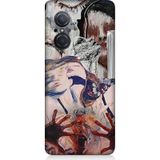 Huawei Nova 9 Se Uyumlu Soyut Kadın Desenli Silikon Kılıf