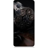 Huawei Nova 9 Se Uyumlu Tabanca Silindiri Desenli Silikon Kılıf