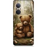 Huawei Nova 9 Se Uyumlu Teddy Ayılar Desenli Silikon Kılıf