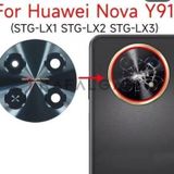 Huawei Nova Y91 Arka Kamera Cam Lens Full Yapıştırıcı Sticker İle Stg-Lx1 Stg-Lx2 İçin Yedek