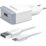 Huawei P Smart 2019 Uyumlu Mikro USB Girişli Şarj Cihazı Seti Adaptör+Kablo Q32 3.0A