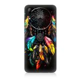Huawei P Smart 2019 Uyumlu Silikon Kılıf Renki Dream Catcher Düş Kapanı
