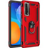 Huawei P Smart 2021 Kılıf Mnc Vega Kapak-Kırmızı