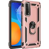 Huawei P Smart 2021 Kılıf Mnc Vega Kapak-Rose Gold