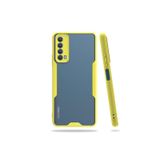 Huawei P Smart 2021 Kılıf Platin Matte Silikon Arka Kapak