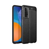 Huawei P Smart 2021 Kılıf Şık Tasarım Silikon Kılıf Siyah