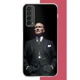 Huawei P Smart 2021 Uyumlu Atatürk 7 Baskılı Silikon Kılıf