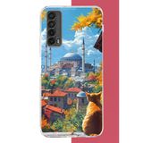 Huawei P Smart 2021 Uyumlu Ayasofya1 Baskılı Silikon Kılıf