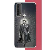Huawei P Smart 2021 Uyumlu Baba Yaga Baskılı Silikon Kılıf