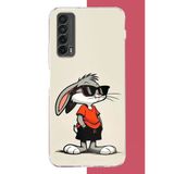 Huawei P Smart 2021 Uyumlu Bagsbuny 1 Baskılı Silikon Kılıf
