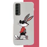 Huawei P Smart 2021 Uyumlu Bagsbuny Baskılı Silikon Kılıf