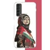 Huawei P Smart 2021 Uyumlu Filistin2 Baskılı Silikon Kılıf