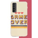 Huawei P Smart 2021 Uyumlu Game Over Baskılı Silikon Kılıf