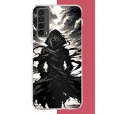Huawei P Smart 2021 Uyumlu Karanlık Gölge Anime Karakter Baskılı Silikon Kılıf