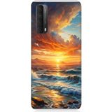 Huawei P Smart 2021 Uyumlu Komik Posterler Desenli Silikon Kılıf