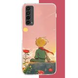 Huawei P Smart 2021 Uyumlu Küçük Prens3 Baskılı Silikon Kılıf