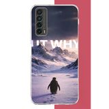 Huawei P Smart 2021 Uyumlu Nihilist Penguen Baskılı Silikon Kılıf