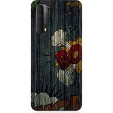 Huawei P Smart 2021 Uyumlu Patlama Grafiti Desenli Silikon Kılıf