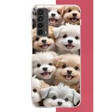 Huawei P Smart 2021 Uyumlu Sevimli Köpek Baskılı Silikon Kılıf