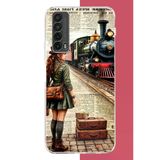 Huawei P Smart 2021 Uyumlu Vintage Tren Baskılı Silikon Kılıf