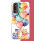 Huawei P Smart 2021 Uyumlu Winnie The Pooh.jpeg Baskılı Silikon Kılıf
