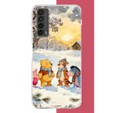 Huawei P Smart 2021 Uyumlu Winnie The Pooh2 Baskılı Silikon Kılıf