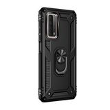 Huawei P Smart 2021 Yüzüklü Tank Kılıf Siyah