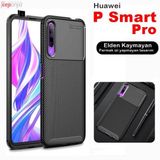 Huawei P Smart Pro 2019 Elde Kaymayan Kamera Korumali Kilif