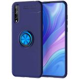 Huawei P Smart S Y8p Kılıf Kamera Çıkıntılı Renkli Yüzüklü Standlı Mıknatıslı Kapak Ravel