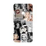 Huawei P10 Lite İle Uyumlu Siyah Blonde Legend Desenli Silikon Kılıf