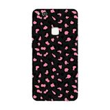 Huawei P10 Lite İle Uyumlu Siyah Pink Savage Desenli Silikon Kılıf