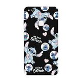 Huawei P10 Lite İle Uyumlu Siyah We Love Stitch Desenli Silikon Kılıf