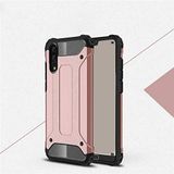 Huawei P20 ile uyumlu Çİft Katman Koruyucu Crash Military Tank Kılıf - Rose Gold