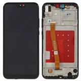 Huawei P20 lite Dokunmatik Siyah Çıtalı Lcd Ekran