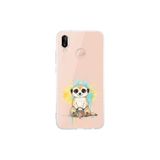 Huawei P20 Lite ile Uyumlu Splash Mirket Tasarımlı Şeffaf Silikon Kılıf