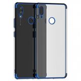 Huawei P20 Lite Ince Koseleri Renkli Seffaf Kamera Korumali Kilif