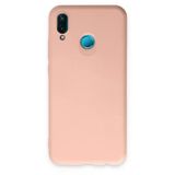 Huawei P20 Lite Kılıf Nano İçi Kadife - Pudra