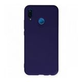 Huawei P20 Lite Kılıf Nano Içi Kadife Silikon - Mor
