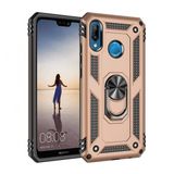 Huawei P20 Lite Kilif Sofya Yuzuklu Standli Korumali Kilif